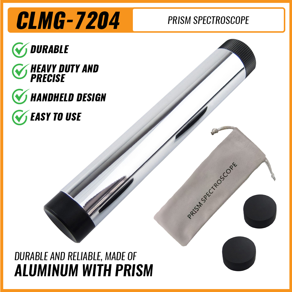 Spectroscope Handheld - Handheld groot prisma spectroscoop edelsteen 130