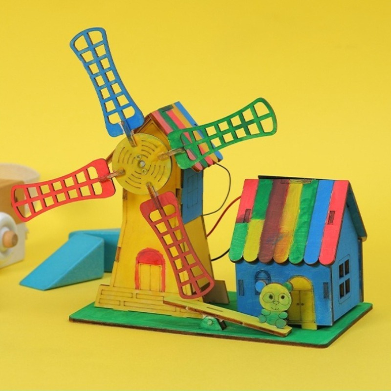 Zonne-windmolenhuizen, handgem - Science Max recensie en prijs